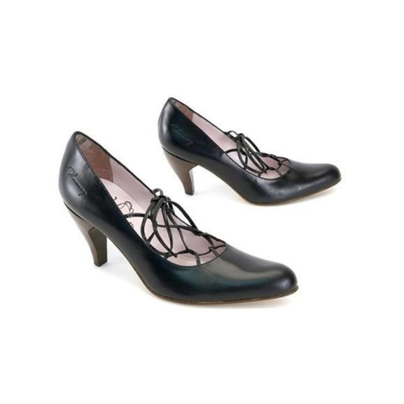 John Fluevog | TEAPOTS DARJEELING | Black Militare |‎ Size 10 - Picture 2 of 7